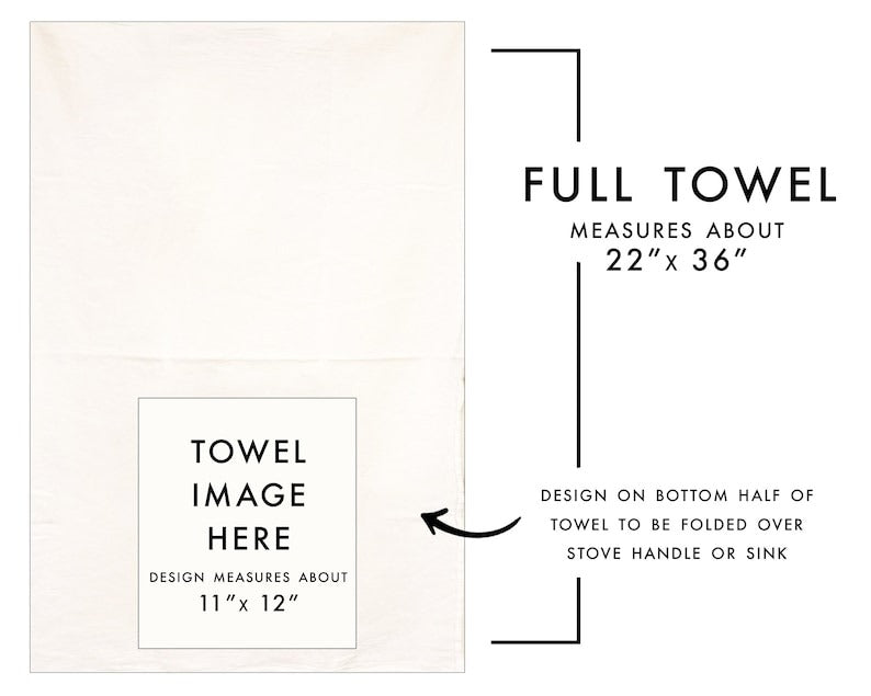 Mushroom Tea Towel