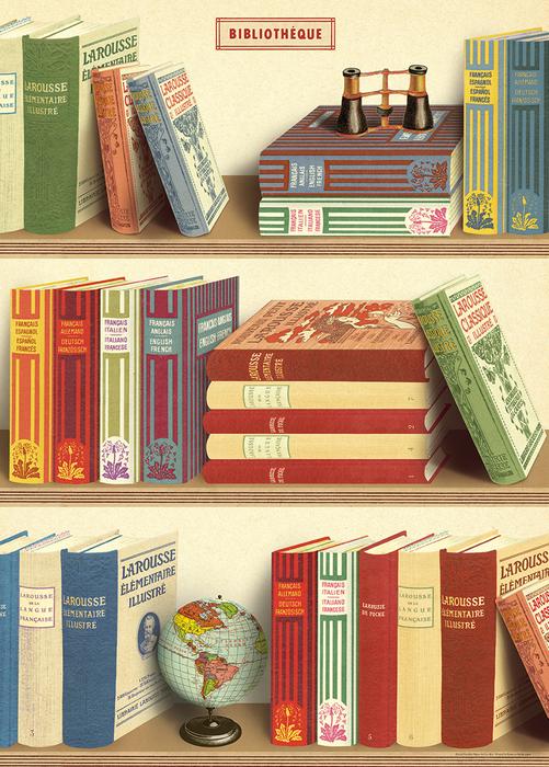 Library Books Poster