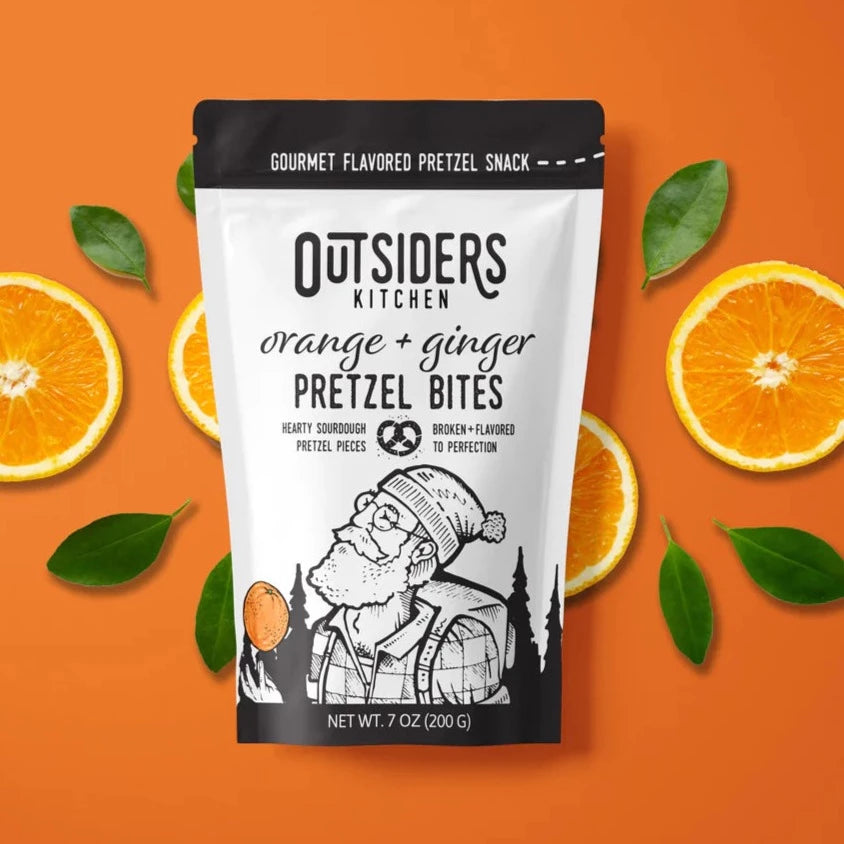 Pretzel Bites Orange & Ginger