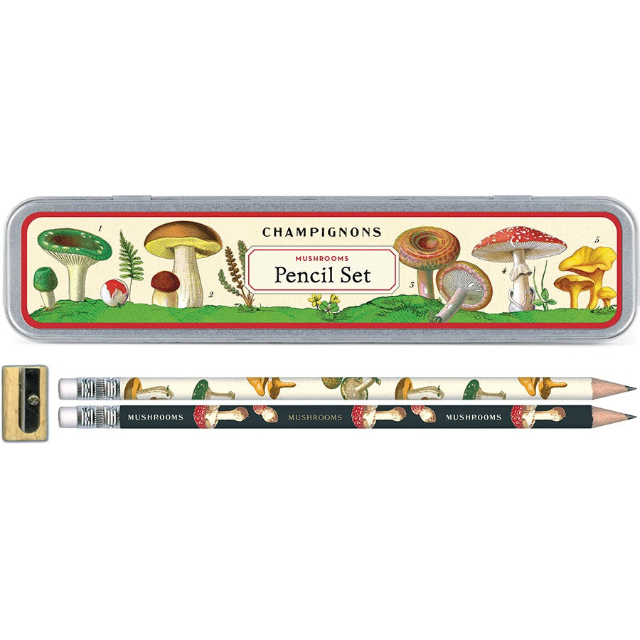 Mushroom Pencil Set