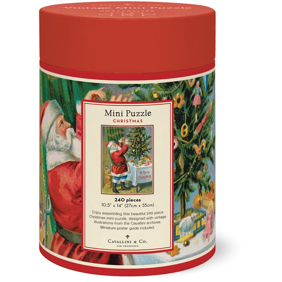 Christmas Santa 240 Piece Mini Puzzle