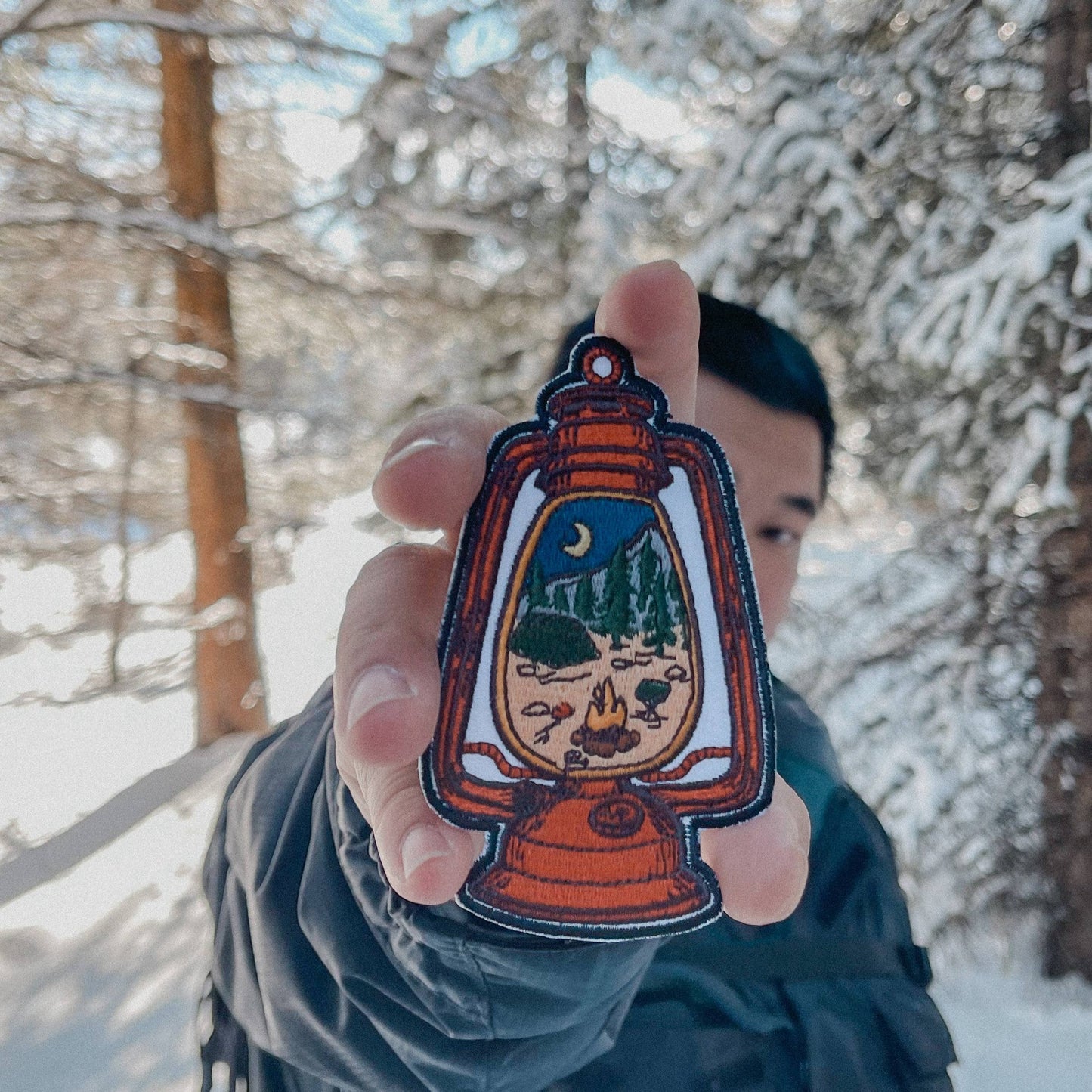 The Kerosene Camp Lantern Patch