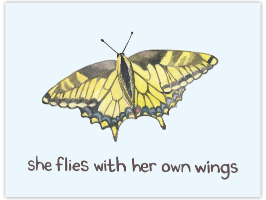 Butterfly Encouragement Card