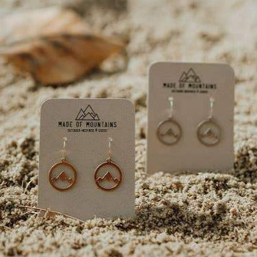 Mountainscape Dangle Earrings