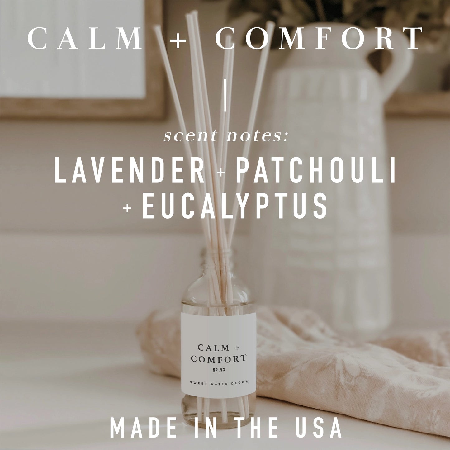 Calm and Comfort Reed Diffuser