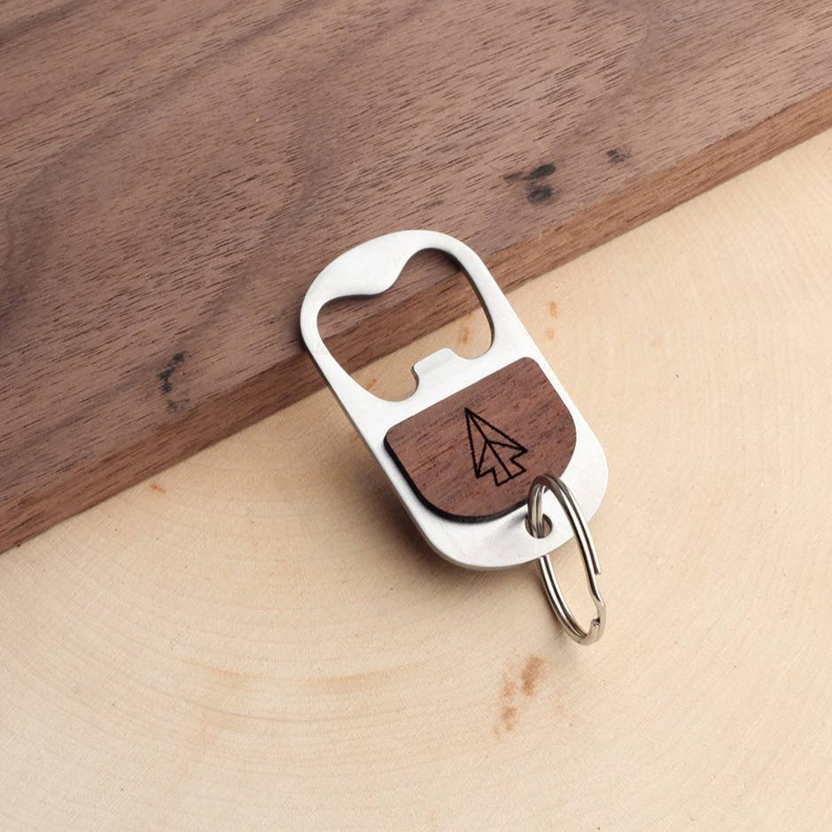 Arrowhead Keychain Bottle Opener