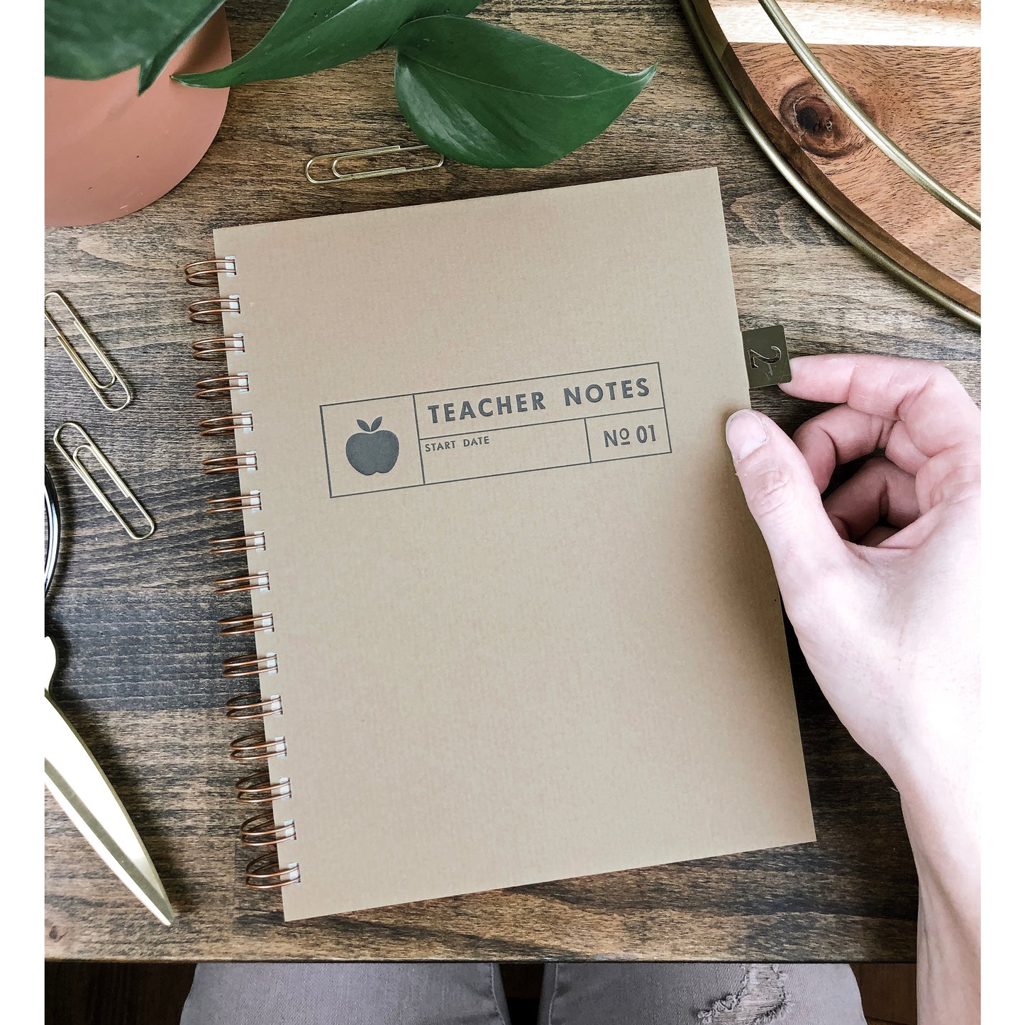 Teacher Journal : Lined Notebook