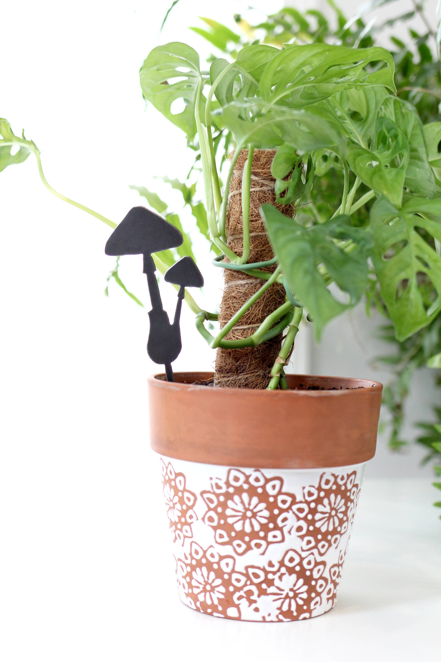 Mushroom Plant Stake