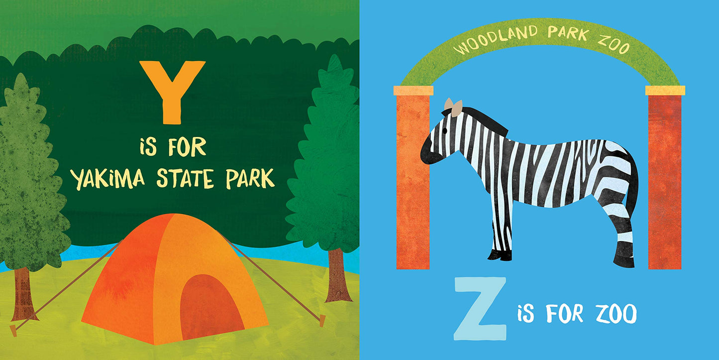 W Is for Washington Board Book
