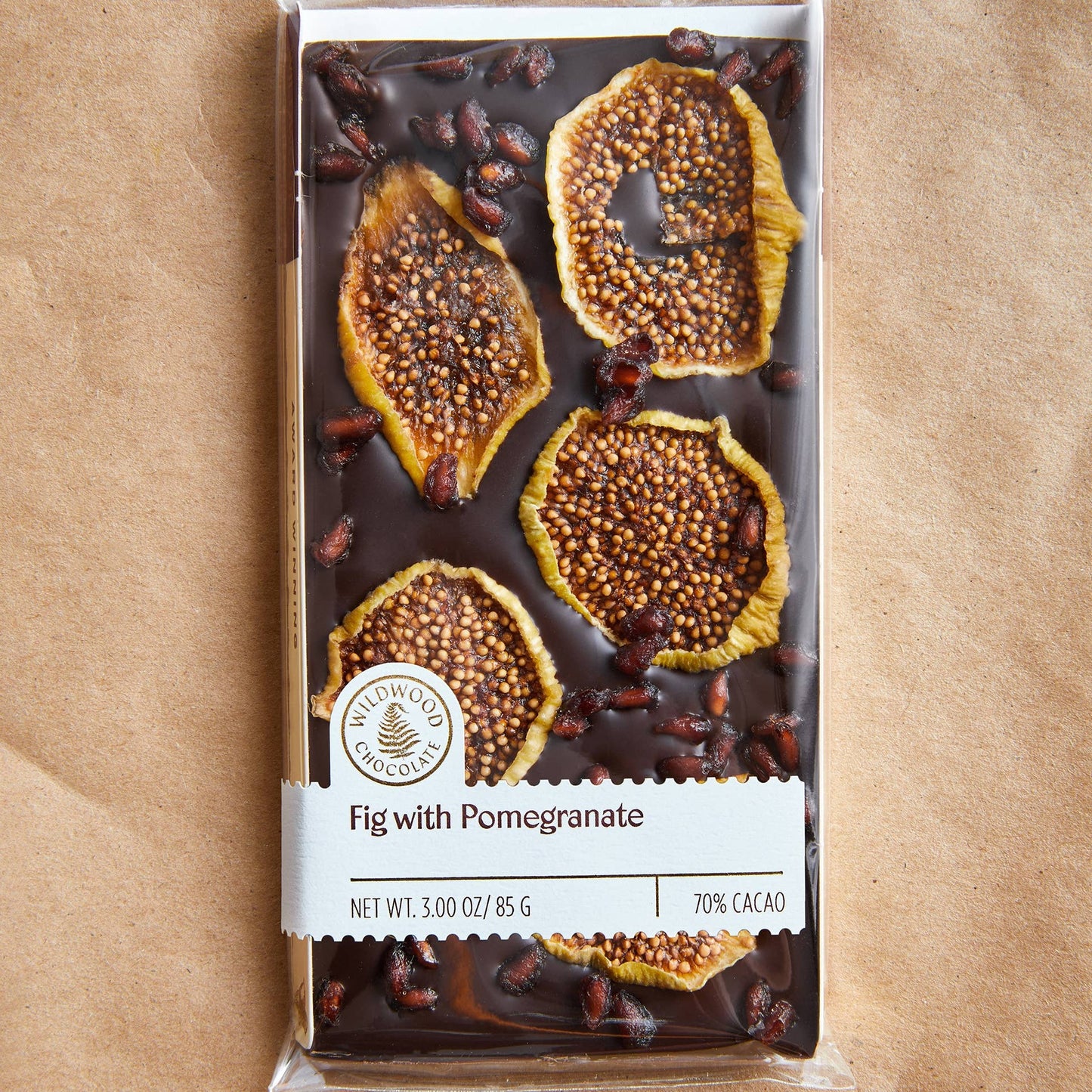 Fig with Pomegranate Chocolate Bar