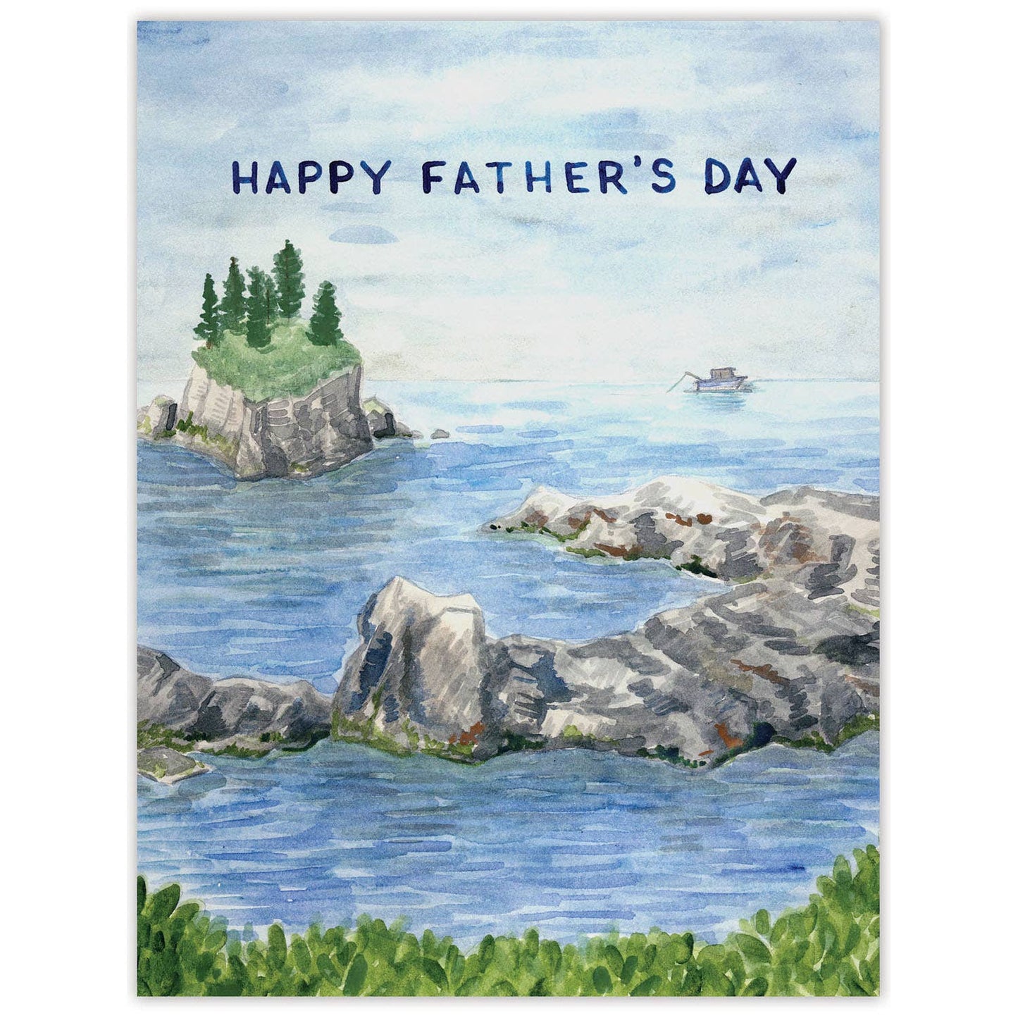 Happy Father's Day Fishing Card