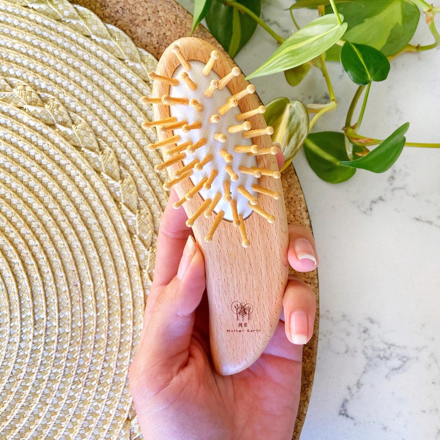 Beechwood Travel Hairbrush