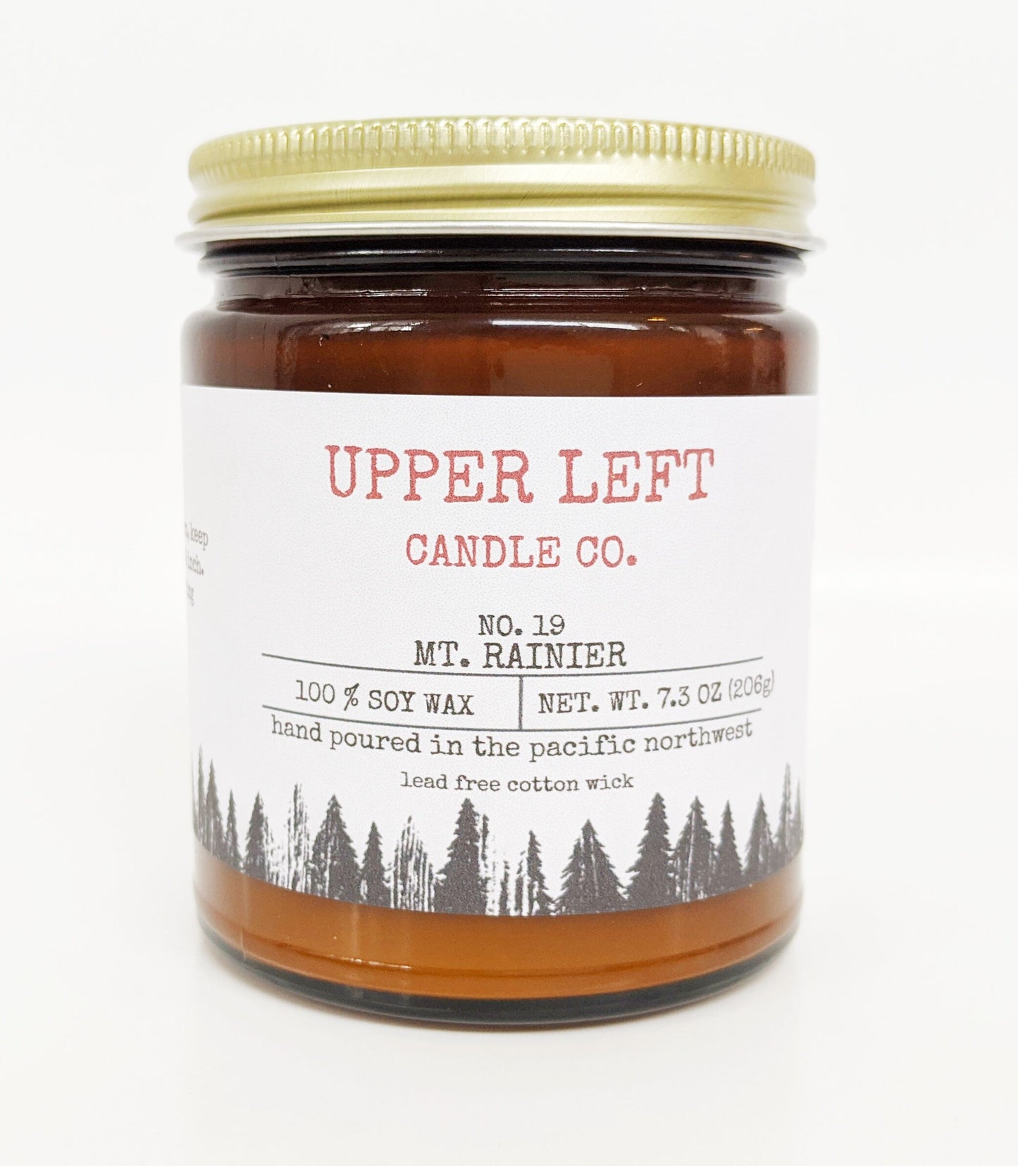 Mt. Rainier Candle