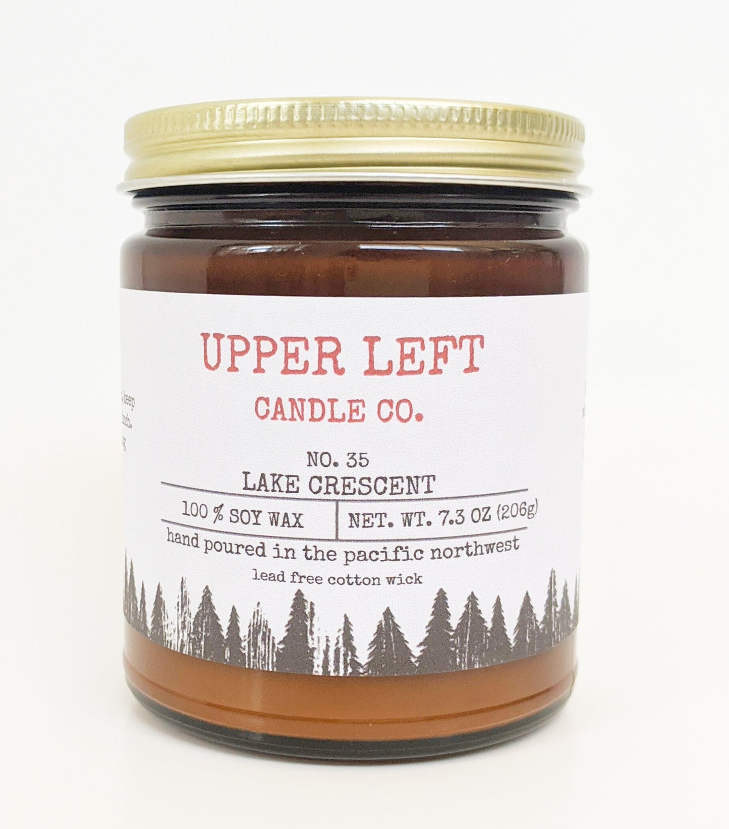 Lake Crescent Candle