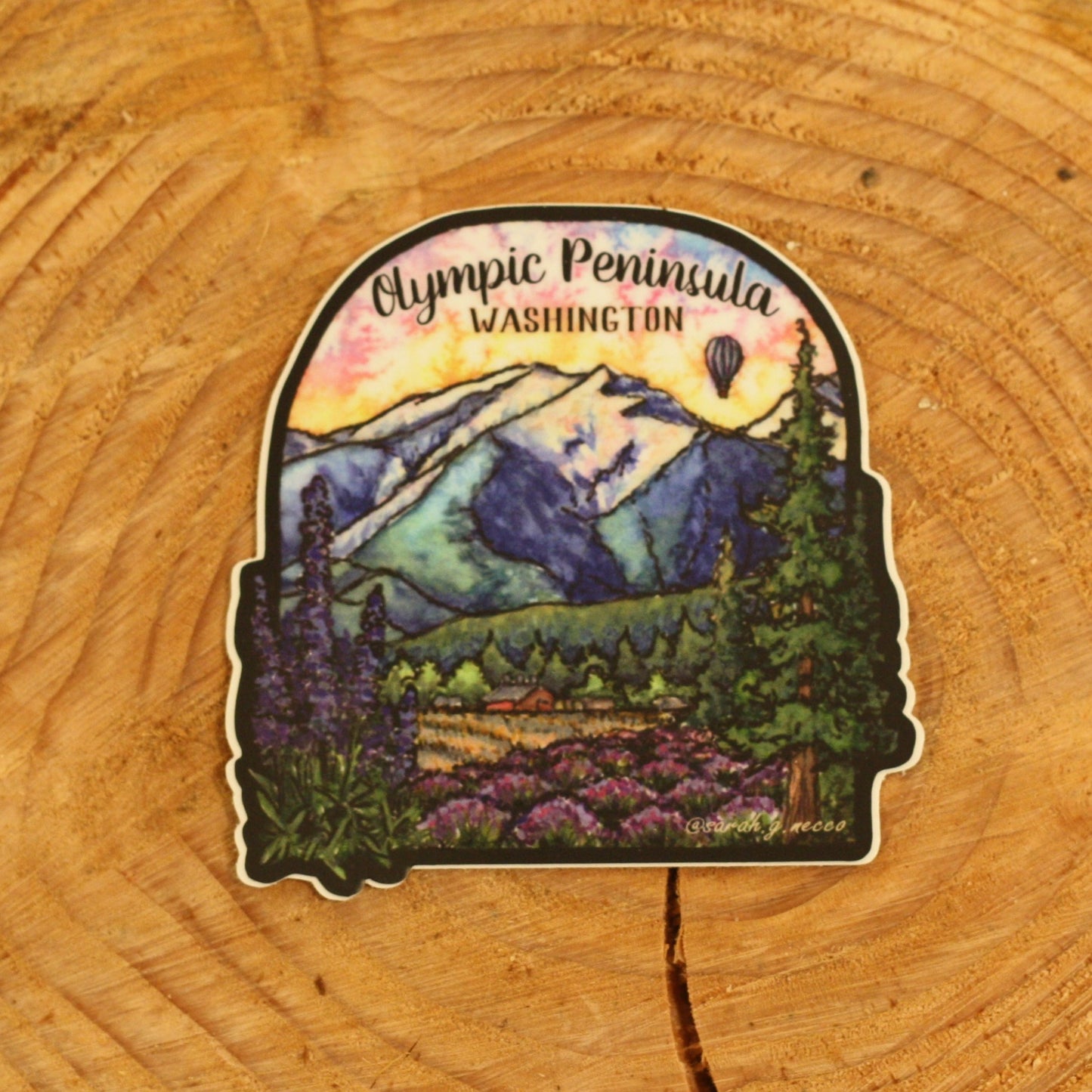 Olympic Peninsula Sticker
