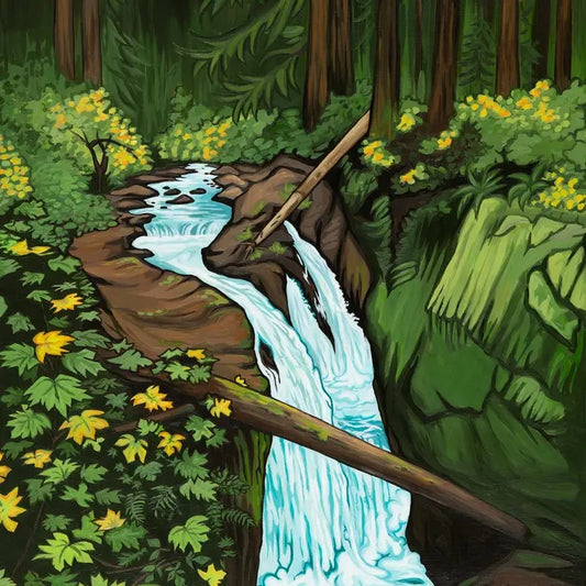 Sol Duc Falls Giclée Print