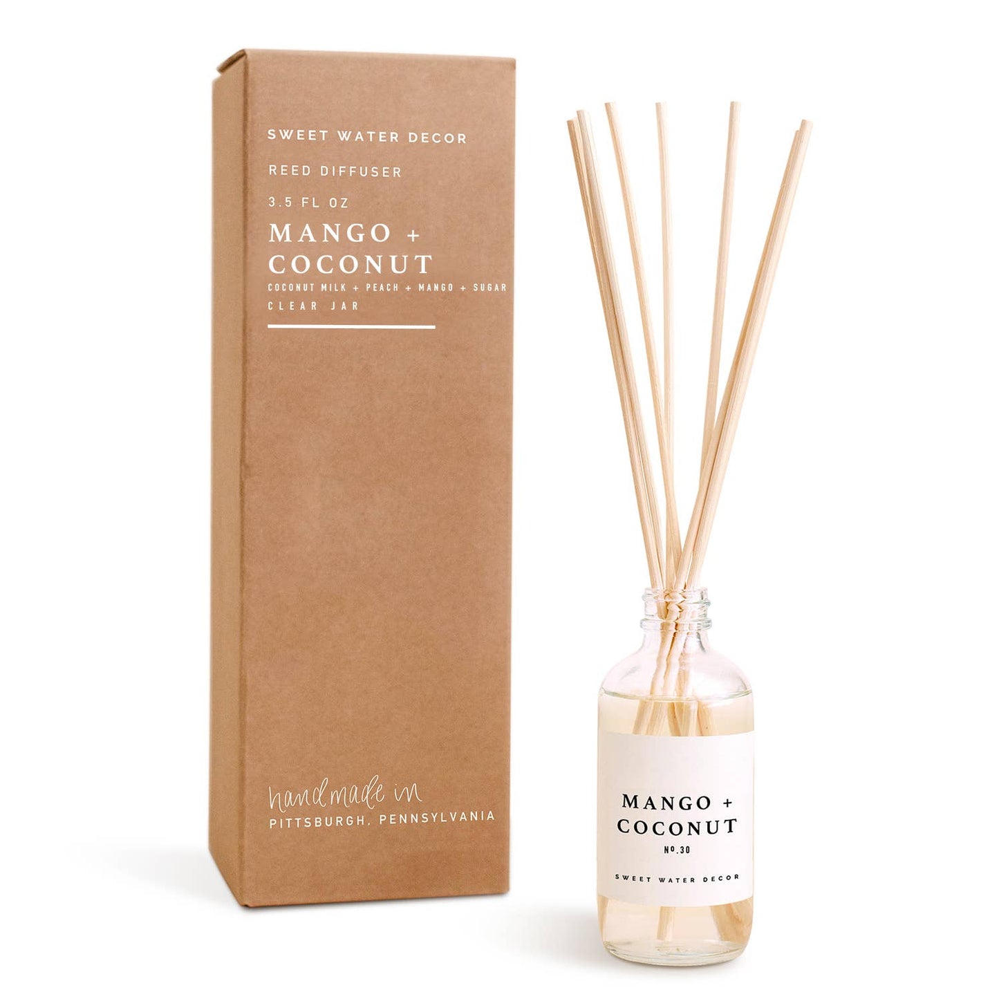 Mango and Coconut Reed Diffuser