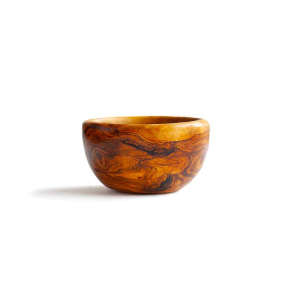 Small Olive Wood Dip Bowl