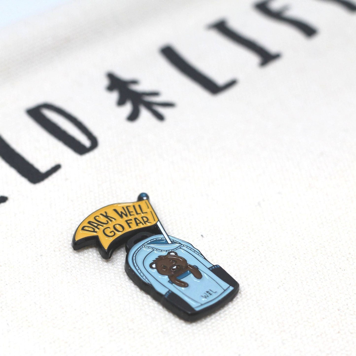Bear Enamel Pin