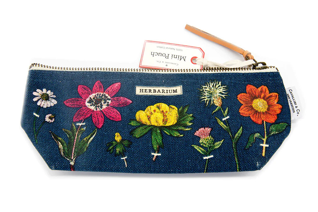 Herbarium Mini Zipper Pouch