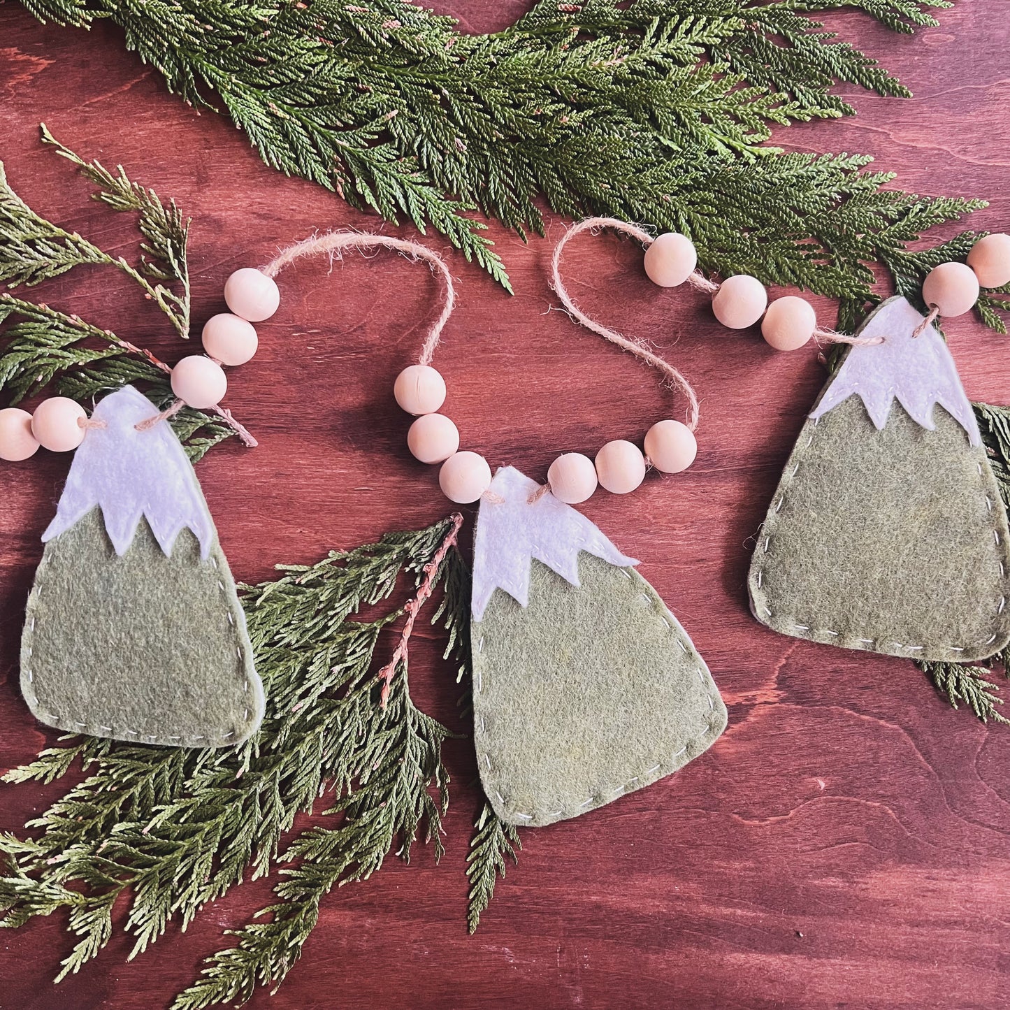 Felt Mountain Garland