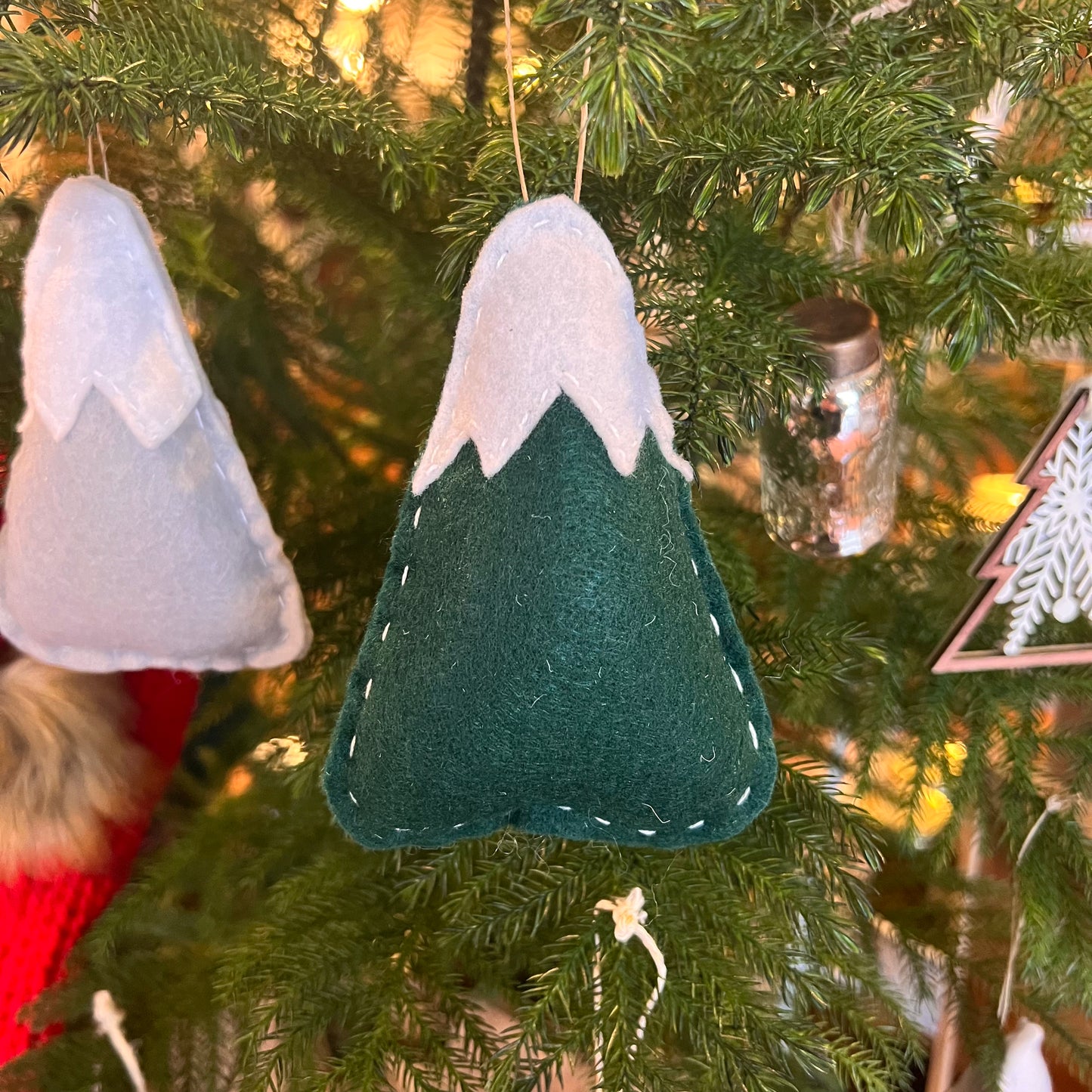 Felt Mountain Ornament