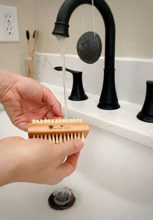 Wood Nail Brush