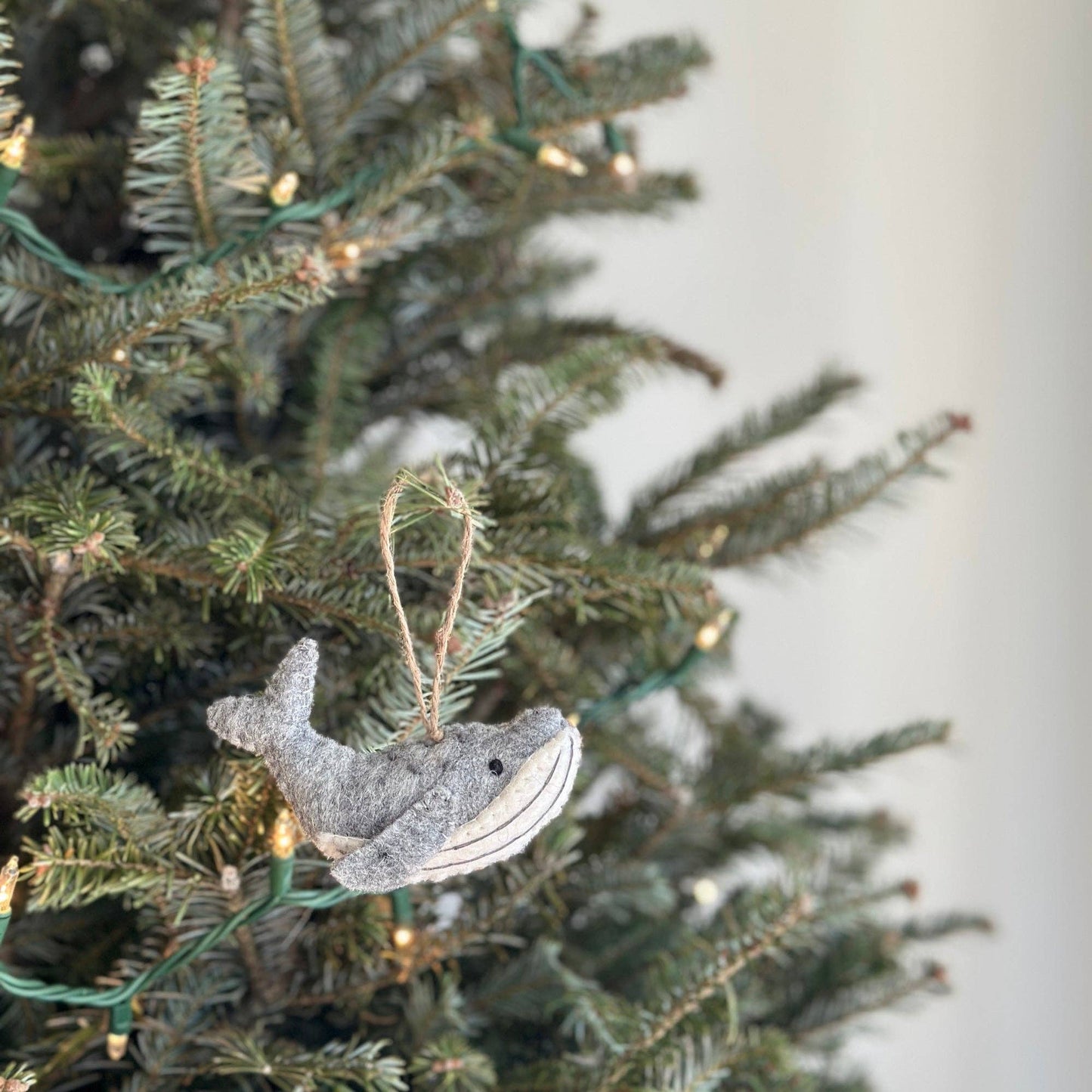 Humpback Whale Felt Ornament