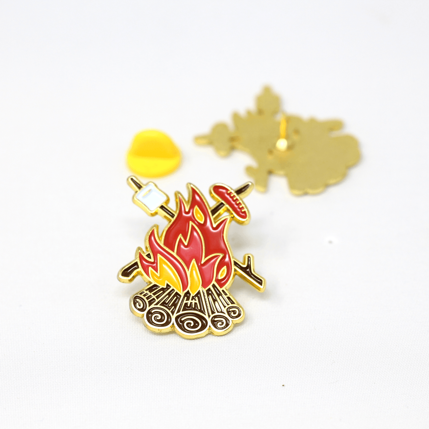 Campfire Enamel Pin