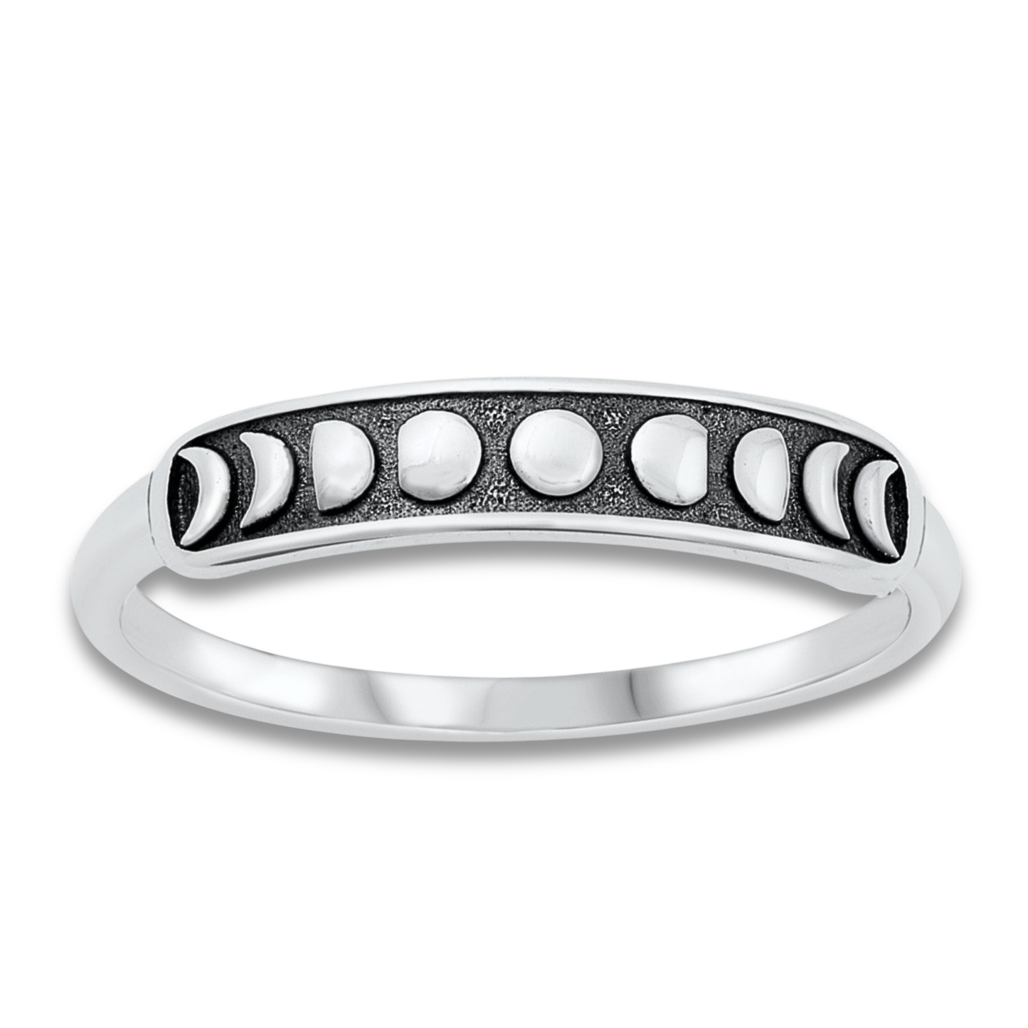 Moon Phases Dark Ring