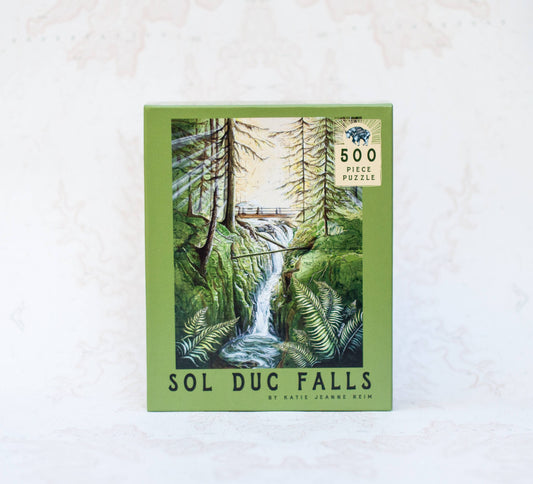 Sol Duc Falls 500 Piece Puzzle