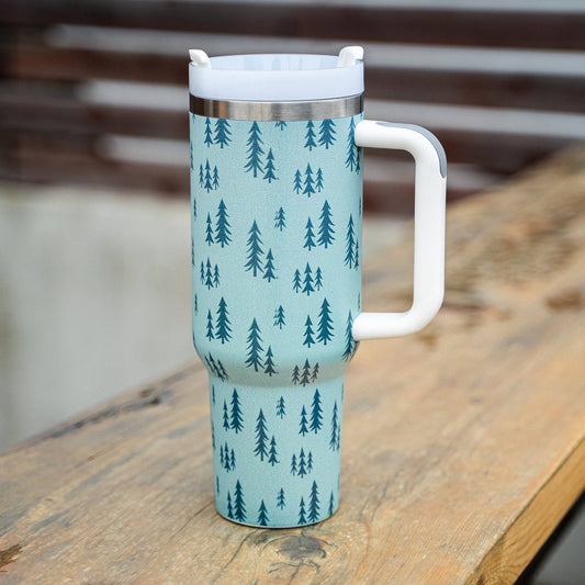 Pine Trees Tumbler