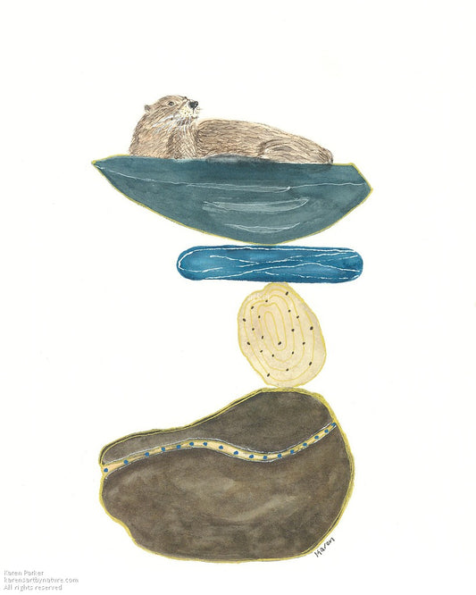 You Otter Be Happy 8x10 Print