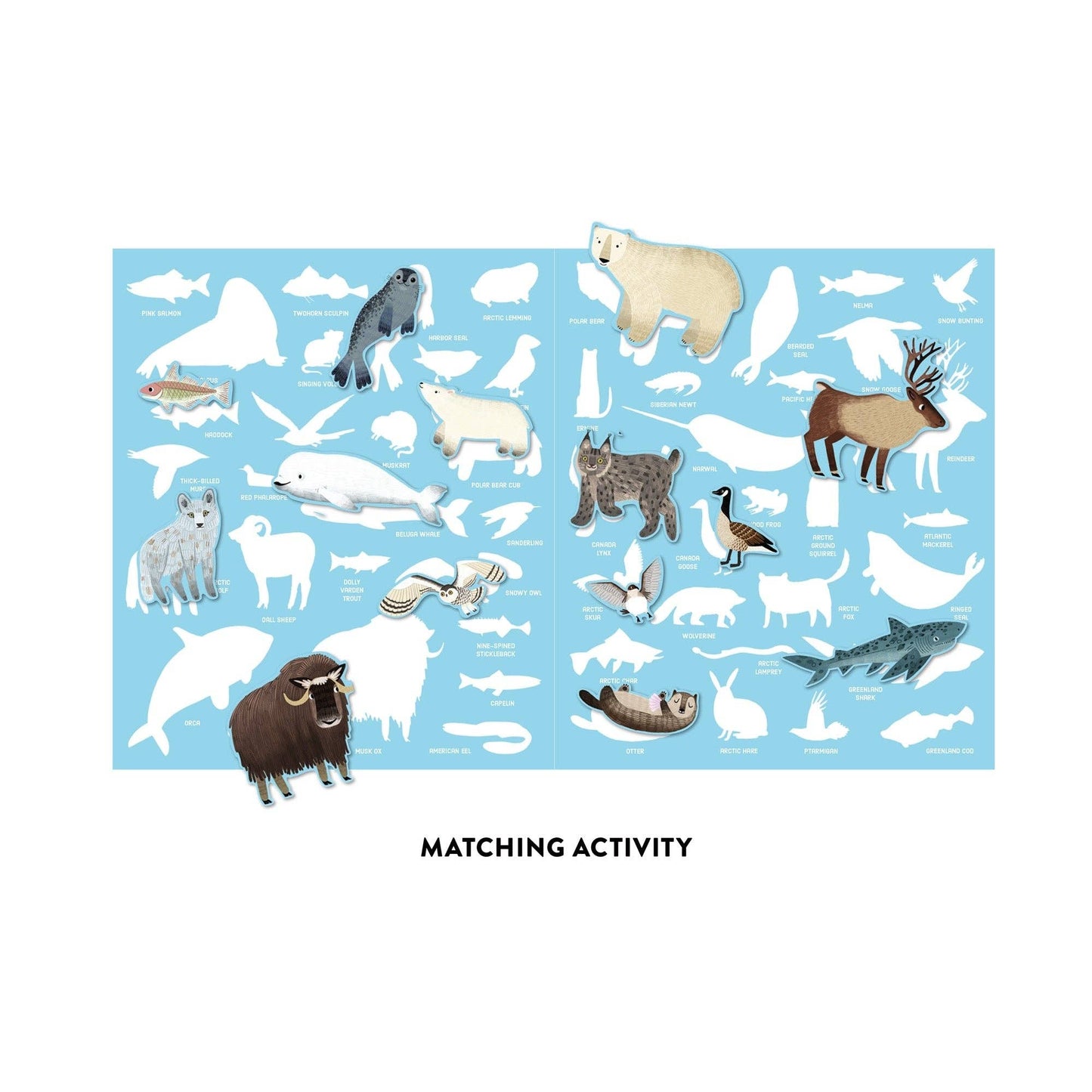 Arctic Life Sticker Play Reusable Activity Set