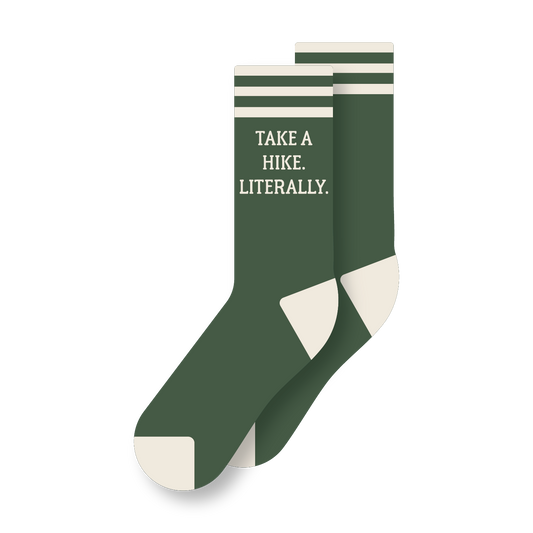 Take a Hike. Literally. Sock
