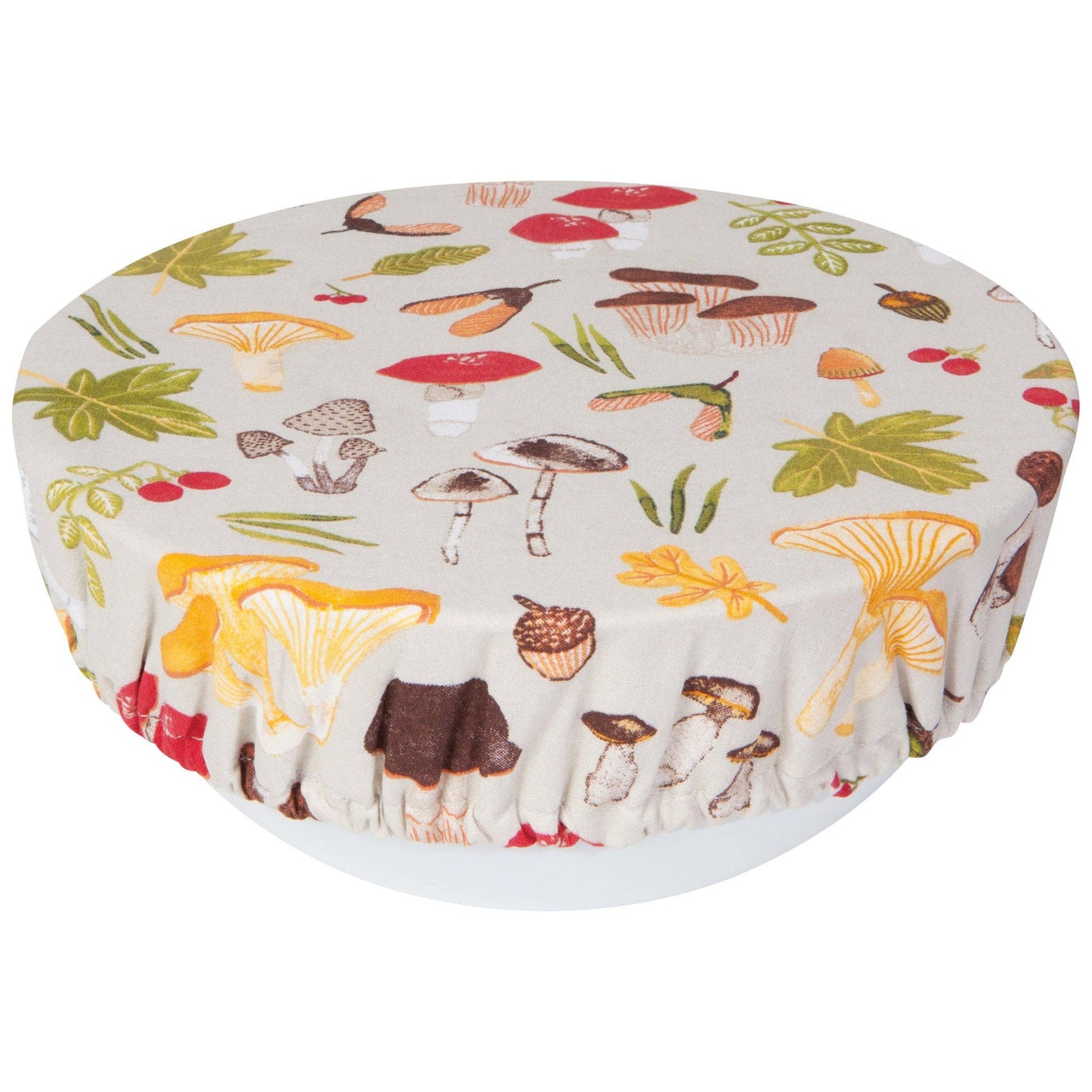 Field Mushrooms Bowl Covers Set of 2