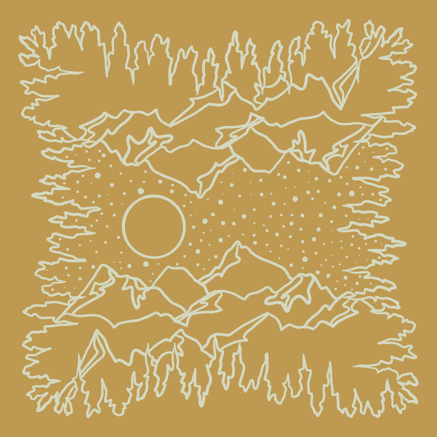 Moon Mountain Bandana