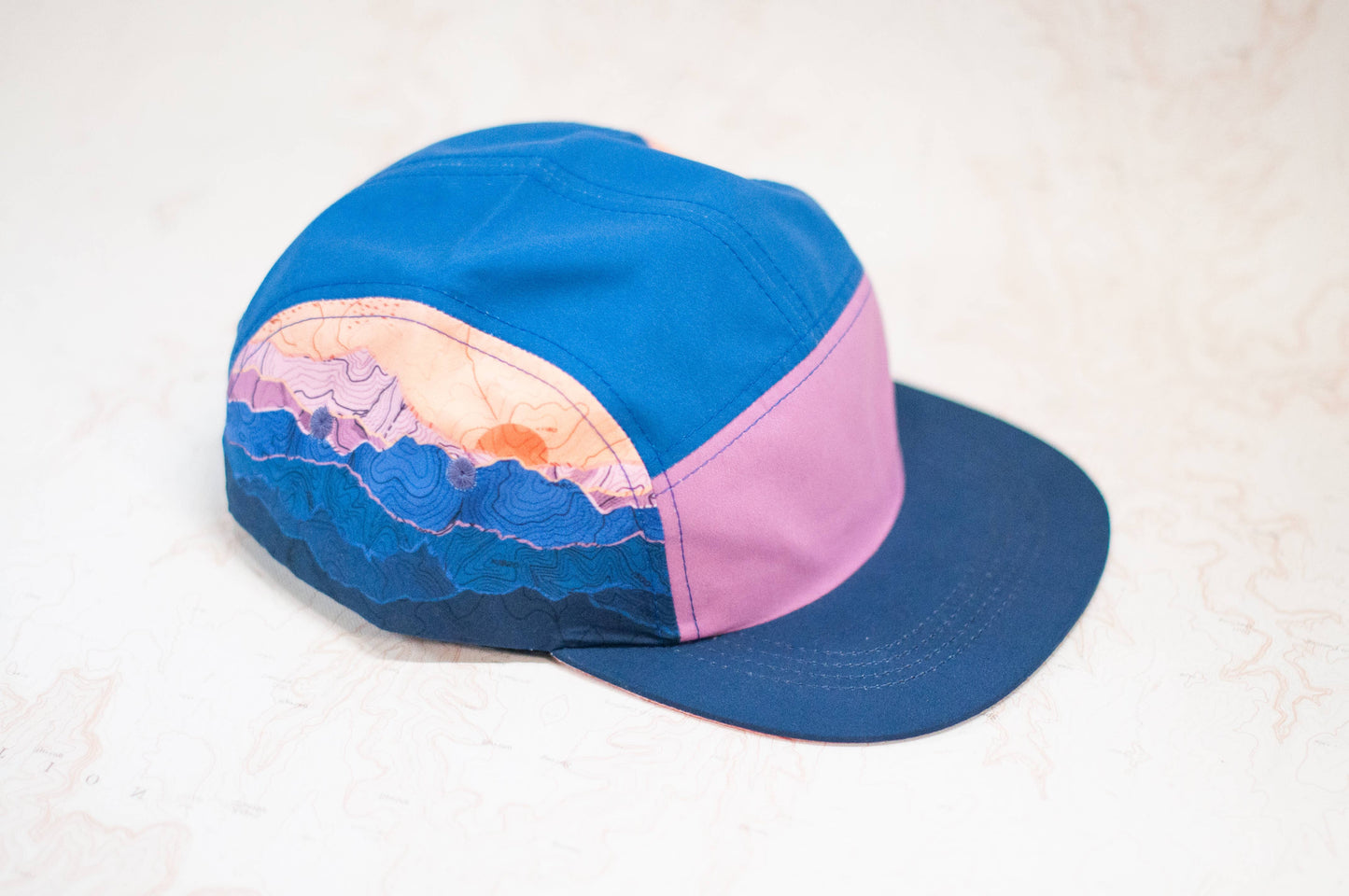 Mountain Layers 5 Panel Trail Hat