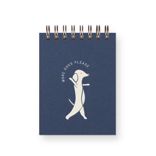 More Dogs, Please Mini Jotter Notebook