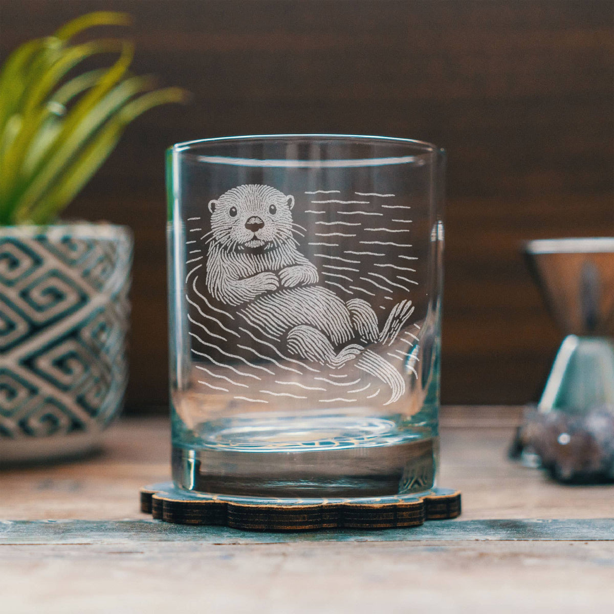 Otter Drinking Glasses