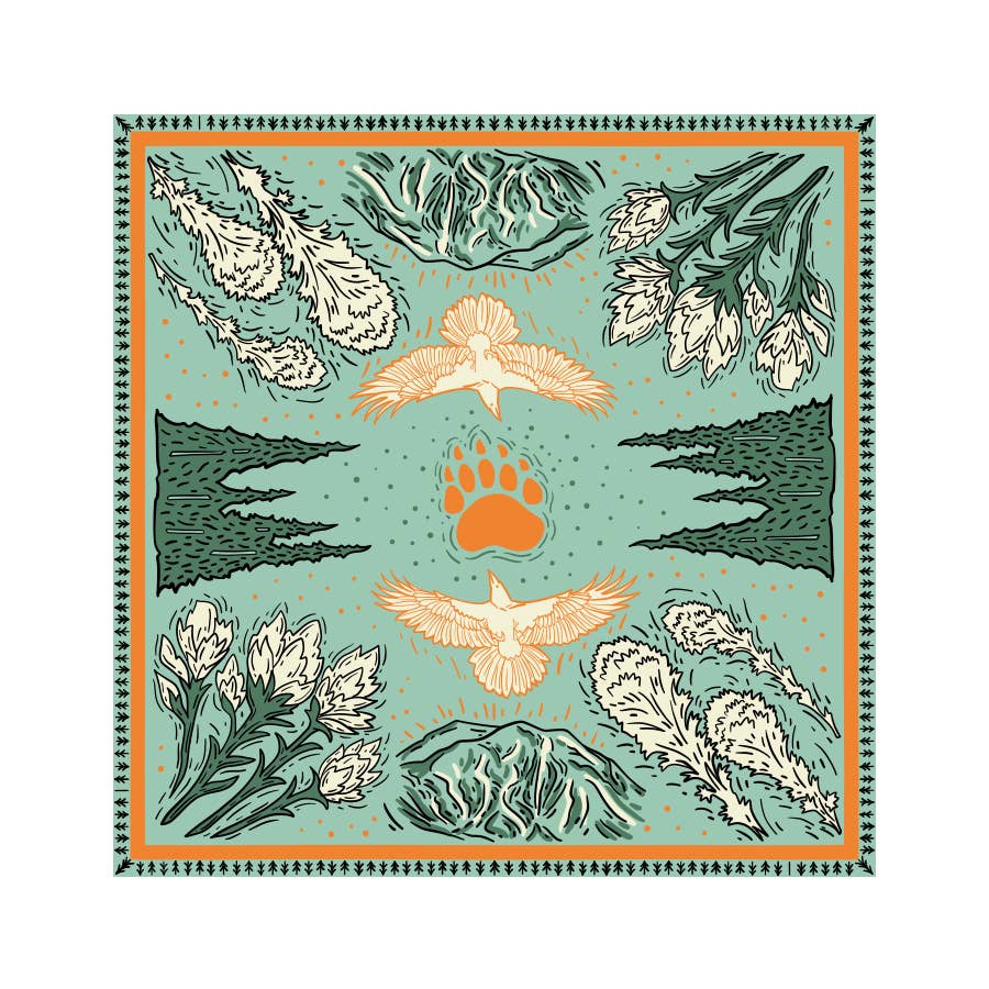 Big Mountain Bandana