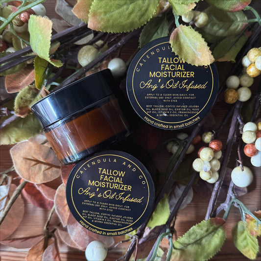 Ang's Oil Infused Tallow Facial Moisturizer