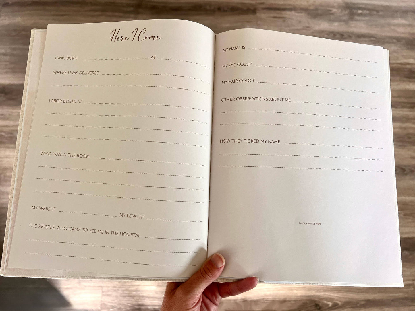 Baby Memory Book