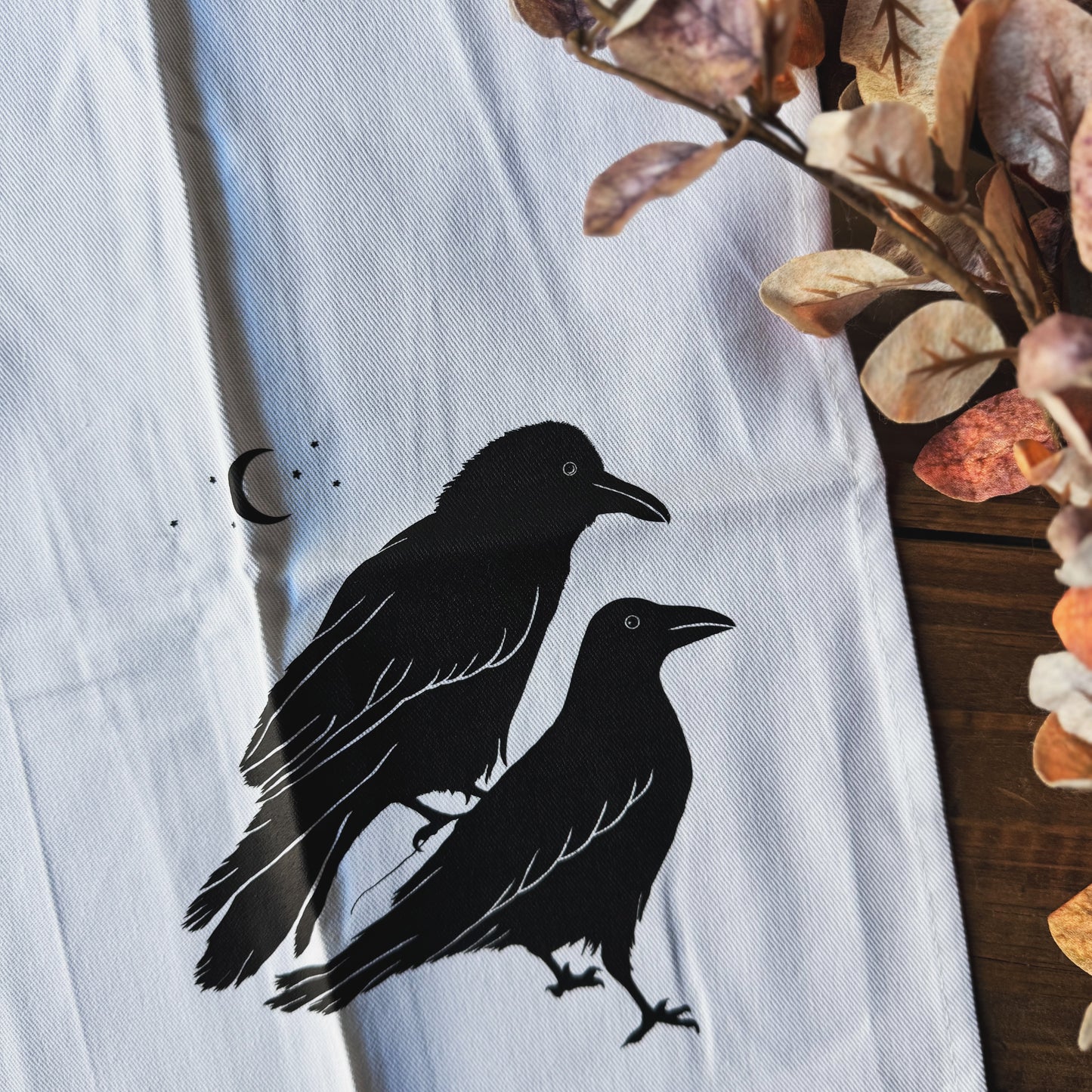 Raven Tea Towel