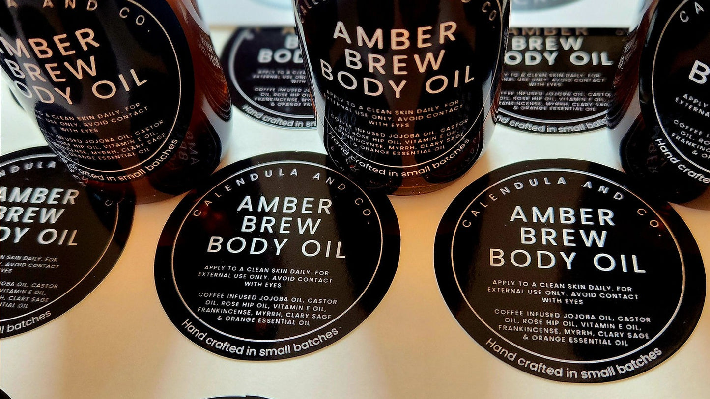 Amber Brew Body Oil