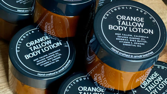 Orange Tallow Body Lotion