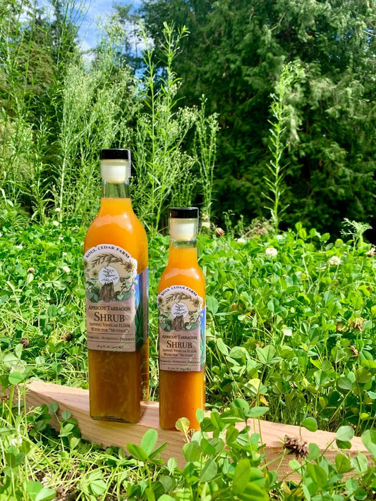Apricot Tarragon Shrub