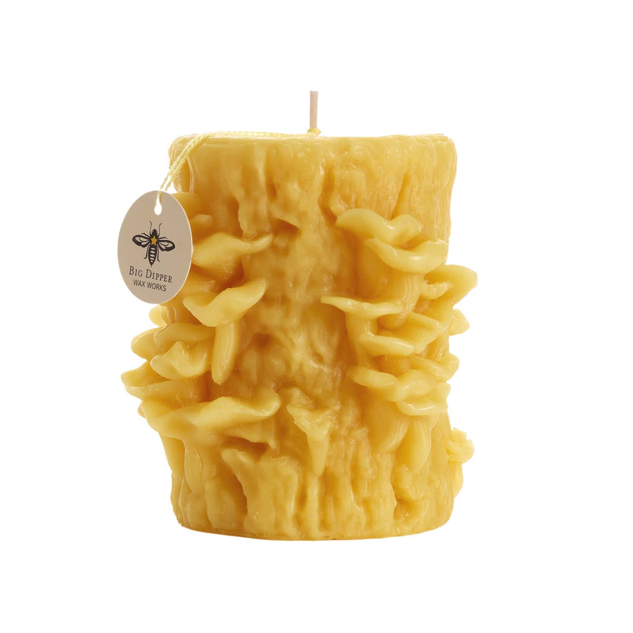 Mushroom Beeswax Candles