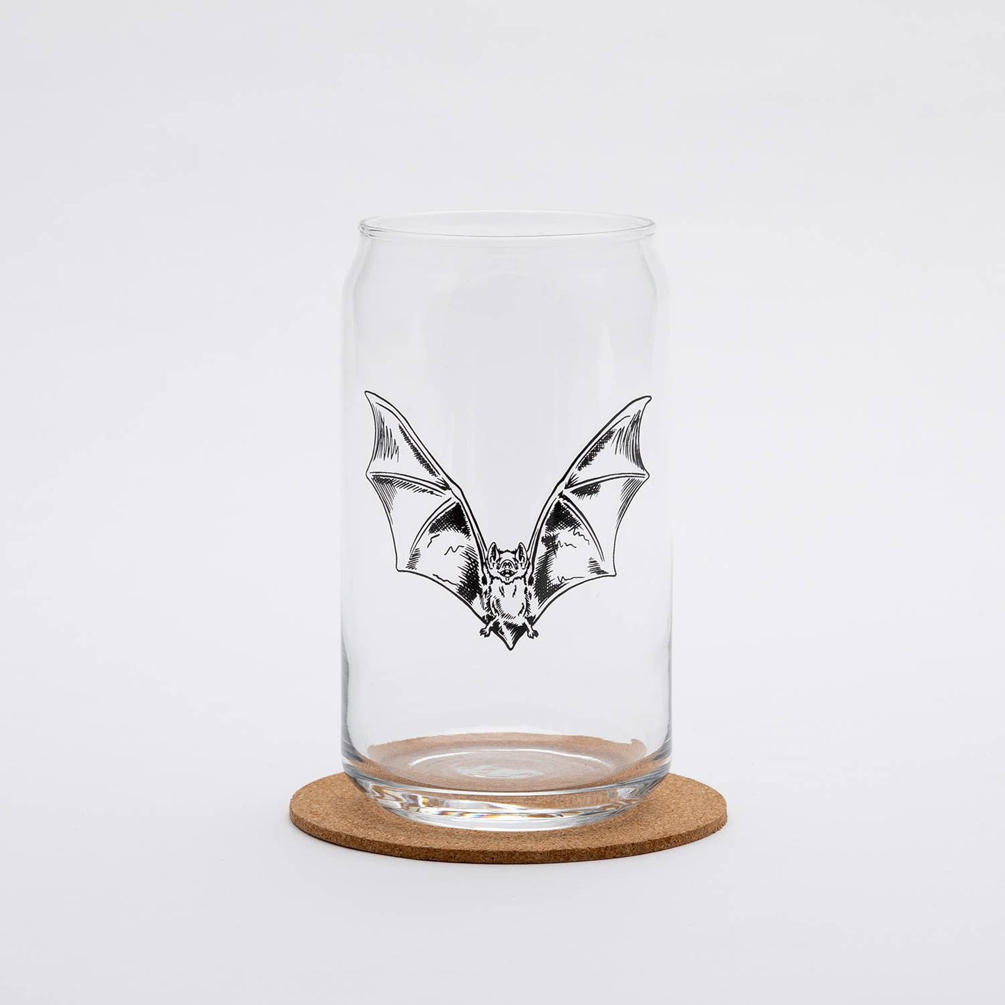Bat Beer Can Glass | Glass Cup | Iced Coffee Cup