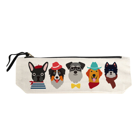 Dog Characters Pencil Pouch